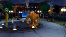 In game image of Ben 10 - Alien Force - Vilgax Attacks on the Nintendo Wii.