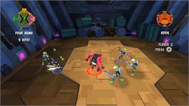 In game image of Ben 10 Omniverse 2 on the Nintendo Wii.