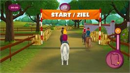 In game image of Bibi And Tina - Das Große Reiterfest on the Nintendo Wii.
