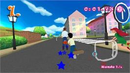 In game image of Bibi Blocksberg - Das Grosse Hexenbesen-rennen! on the Nintendo Wii.