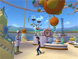 In game image of Bienvenue Chez Les Robinson on the Nintendo Wii.