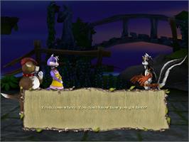 In game image of Bruiser And Scratch on the Nintendo Wii.