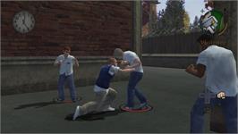 In game image of Bully - Scholarship Edition on the Nintendo Wii.