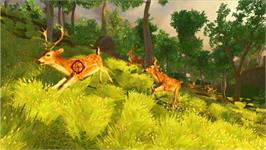 In game image of Cabela's Monster Buck Hunter on the Nintendo Wii.