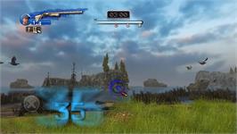 In game image of Cabela's North American Adventures on the Nintendo Wii.
