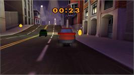 In game image of Cars on the Nintendo Wii.