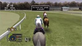 In game image of Champion Jockey - G1 Jockey And Gallop Racer on the Nintendo Wii.