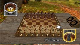 In game image of Chess Challenge! on the Nintendo Wii.