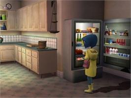 In game image of Coraline on the Nintendo Wii.