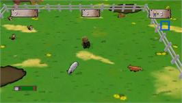 In game image of Critter Round-up on the Nintendo Wii.