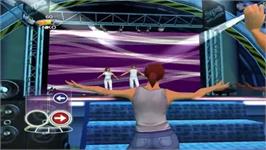 In game image of Dance ! It's Your Stage on the Nintendo Wii.