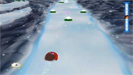 In game image of Dora Sauve La Princesse Des Neiges on the Nintendo Wii.