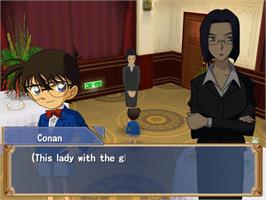 In game image of Détective Conan - Enquête À Mirapolis on the Nintendo Wii.