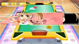 In game image of Family Glide Hockey on the Nintendo Wii.