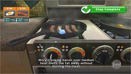 In game image of Food Network - Cook Or Be Cooked! on the Nintendo Wii.