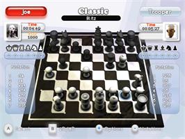 In game image of Fritz By Chessbase on the Nintendo Wii.