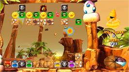 In game image of Gem Smashers on the Nintendo Wii.