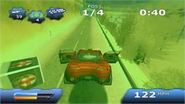In game image of Glacier 2 on the Nintendo Wii.