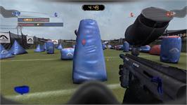 In game image of Greg Hastings Paintball 2 on the Nintendo Wii.