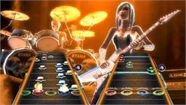 In game image of Guitar Hero - Warriors Of Rock on the Nintendo Wii.