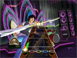 In game image of Guitar Hero - World Tour on the Nintendo Wii.