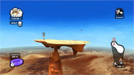 In game image of HB Arcade Disc Golf on the Nintendo Wii.