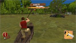 In game image of I'm A Celebrity... Get Me Out of Here! on the Nintendo Wii.