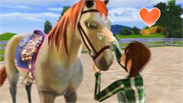 In game image of I Love Horses: Rider's Paradise on the Nintendo Wii.