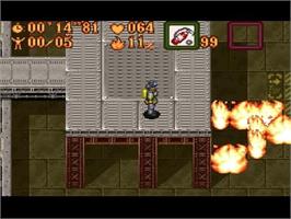 In game image of Ignition Factor (SNES) on the Nintendo Wii.