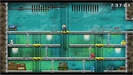 In game image of Impossible Mission on the Nintendo Wii.