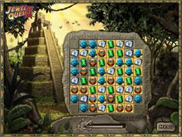 In game image of Jewel Quest Trilogy on the Nintendo Wii.