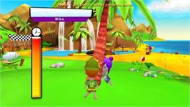 In game image of Junior Fitness Trainer on the Nintendo Wii.