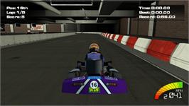 In game image of Kart Racer on the Nintendo Wii.