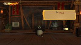 In game image of Kung Fu Panda - Le Jeu on the Nintendo Wii.