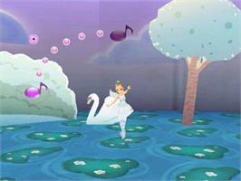 In game image of Let's Play Ballerina on the Nintendo Wii.