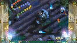 In game image of Luxor 3 on the Nintendo Wii.