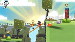 In game image of Max And The Magic Marker on the Nintendo Wii.
