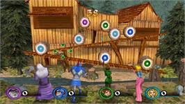 In game image of Medieval Games on the Nintendo Wii.