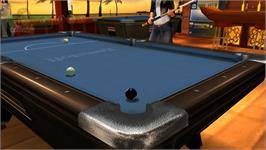 In game image of Midnight Pool on the Nintendo Wii.