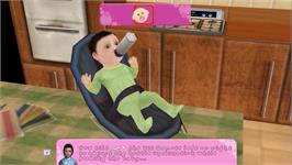 In game image of My Little Baby on the Nintendo Wii.