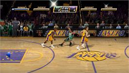 In game image of Nba Jam on the Nintendo Wii.