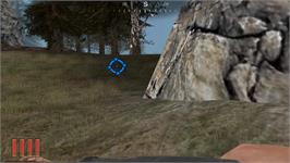 In game image of North American Hunting Extravaganza 2 on the Nintendo Wii.