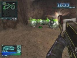 In game image of Onslaught on the Nintendo Wii.