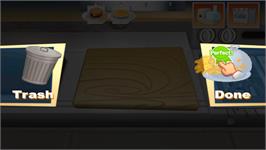 In game image of Order Up! on the Nintendo Wii.