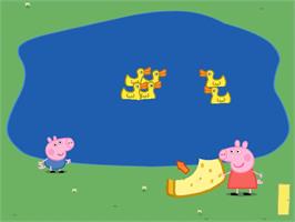 In game image of Peppa Pig : Fun and Games on the Nintendo Wii.