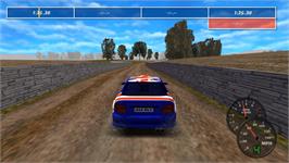 In game image of Rally Racer on the Nintendo Wii.