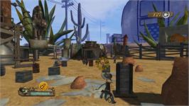 In game image of Rango on the Nintendo Wii.