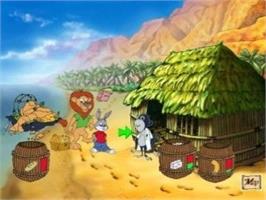 In game image of Reader Rabbit 2nd Grade on the Nintendo Wii.