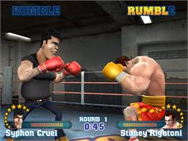 In game image of Ready 2 Rumble Revolution on the Nintendo Wii.