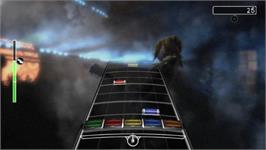 In game image of Rock Band - Classic Rock Track Pack on the Nintendo Wii.